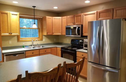 Wolfeboro House | Peaceful and spacious house. Snowmobile, XC Skiing just behind the house.