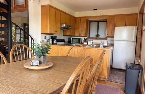 Southwest Harbor House | Peaceful private woodland home, open and airy, with ocean views and fire pit