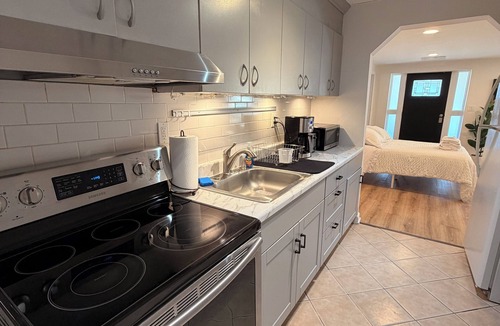 Stamford Apartment | Pet-Friendly 1BR Apartment with/Laundry- Walk to Shops and Downtown