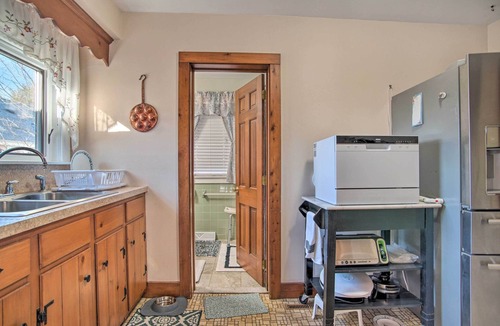 Hyannis Cottage | Pet-friendly Hyannis Home w/Deck & Stream Views!