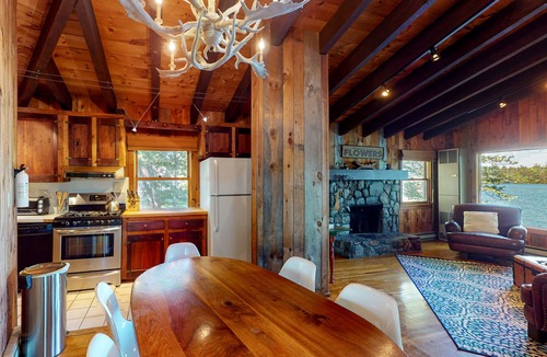 Moultonborough House | Pet Friendly waterfront house on Lake Winnipesaukee sleeps 6