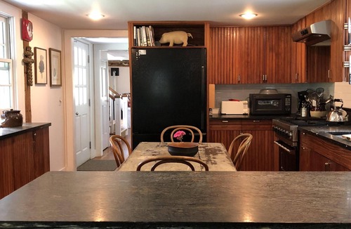 Tyringham House | Picture-perfect farmhouse nestled in Berkshire County, MA near Tanglewood