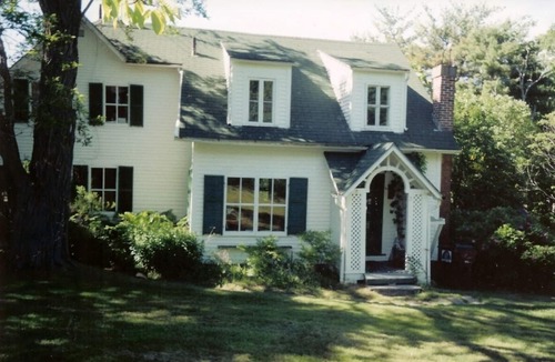 Salsbury Cove House | Picturesque New England Farmhouse-style home on lovely grounds near Bar Harbor