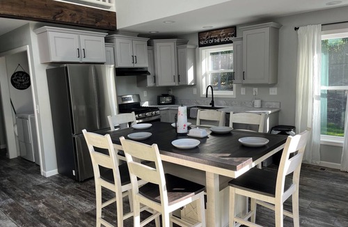 Campton House | Plan for fall foliage in the Lakes-mountain region. Brand New 3 Bedroom Chalet