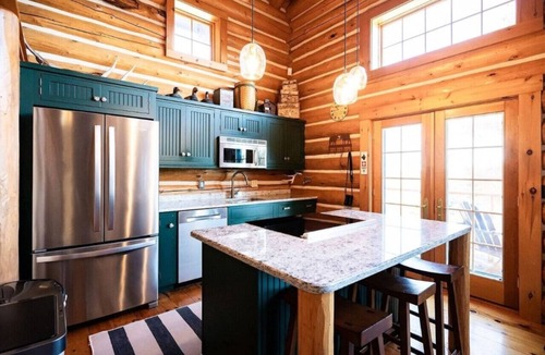 Bridgton Cabin | Pleasant Mountain Cabin - Ski-In/Out & Lake Views!