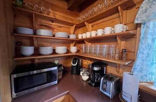 Swiftwater Cabin | Poconos True Log Cabin with Views, Hot Tub & Game Room