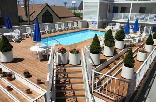 North End Condo | POOL/1 BLOCK FROM BEACH/Internet, Central Air, Elevator, Well Equipped kitchen