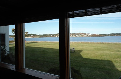 Phippsburg House | Popham Beachfront And Oceanfront Cottage with Water and Beach Views