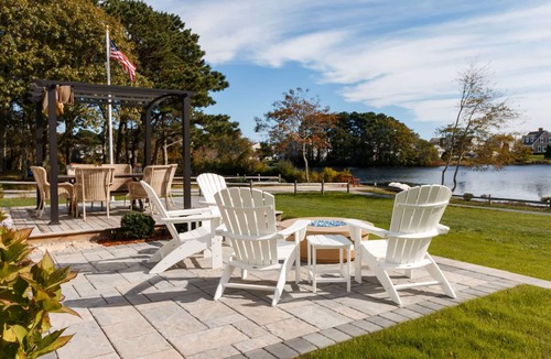 Popponesset House | Popponesset-Exclusive Waterfront Home, Firepit, Hot Tub, & central A/C