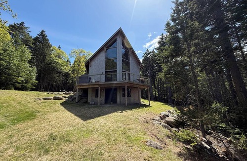 Deer Isle Ski Chalet | Poseidon House- Elevated Above the Shore of Southeast Harbor