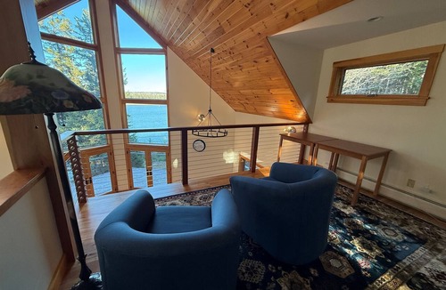 Deer Isle Ski Chalet | Poseidon House- Elevated Above the Shore of Southeast Harbor
