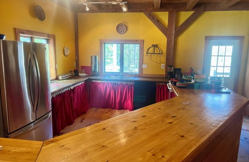 Chebeague Island House | Post and Beam House on Three Wooded Acres on Chebeague Island