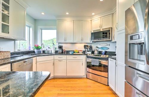 Mattapoisett Center House | Private Beach! Oceanfront Escape in Mattapoisett