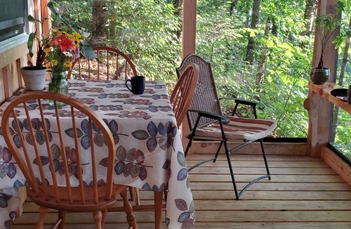 Grafton Cabin | Private cabin on water nestled in foothills of scenic Mt. Cardigan