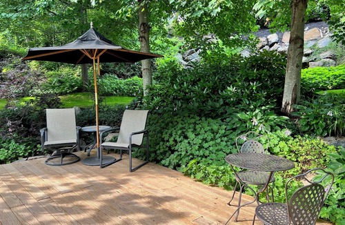 York Harbor Apartment | Private gardens and a five-minute walk to York Harbor Beach!