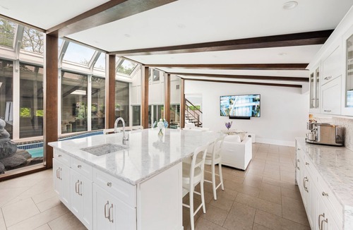 East Quogue House | Private Luxury Hamptons Estate Indoor Pool Hot Tub