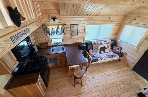 Town of Masonville Cabin | Private Mountain Cabin Near Golf & Forest Land