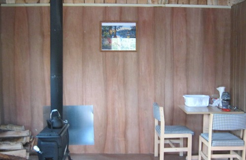 Bingham Cabin | Private, two-acre campsite on beautiful Maine stream with cozy, rustic Cabin