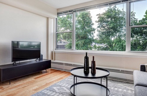 Corey Hill Apartment | Quaint Brookline studio steps from Coolidge Corner w/ gym by Blueground