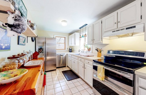 West Tisbury House | Quaint historic home with grill, central AC, wood-burning stove, WiFi, & Netflix