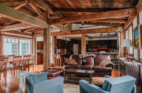 North Pownal House | Quarry Hill Farm - stunning views - cozy yet expansive