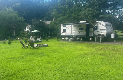 Doylestown House | Quiet property in beautiful Bucks County stay in this recreational vehicle.