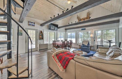 Greenwood House | Quiet Waterfront Cabin w/Dock, Game Room, Hot Tub