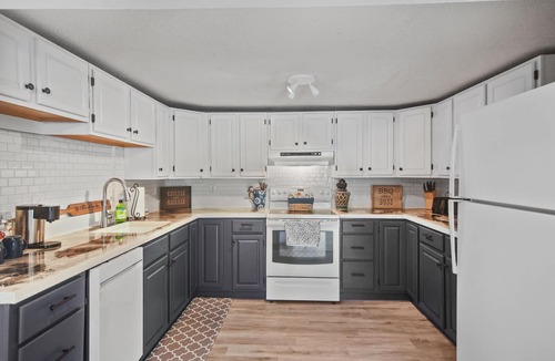 Parsonsfield House | Randall Lake Modern Camp feet to private lake 3 bedroom, 1 bath