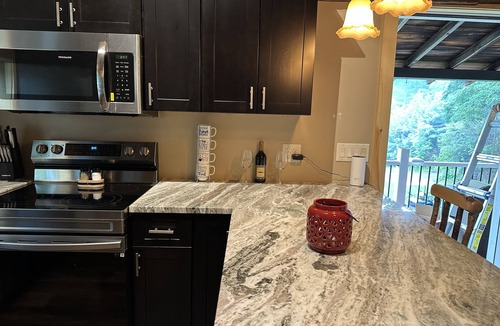 Bolton Landing Apartment | Recently renovated, country setting, short walk to town and beach