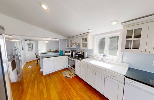 Orrs Island House | Recently renovated 3 bedroom, 2 bathroom home with elevated views into Lowell`s Cove