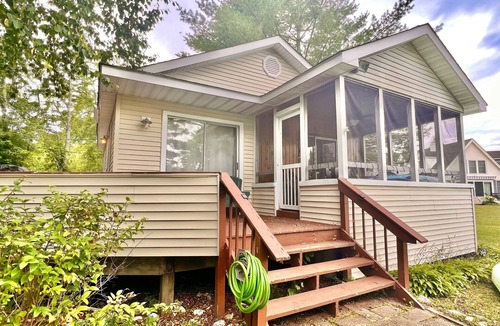 Schroon Lake House | Refurbished lakefront home on Schroon Lake + Dock slip