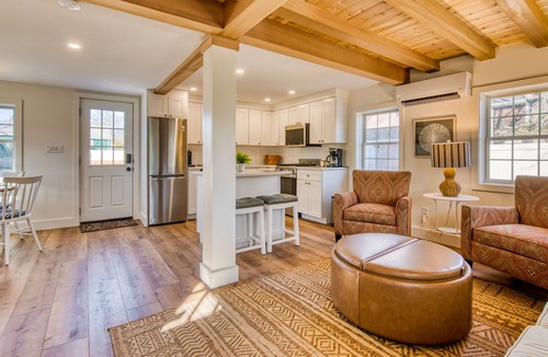 Greenport West House | Refurbished North Fork cottage with large yard, patio, grill, AC & washer/dryer
