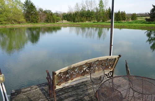 Livonia Center Apartment | Rest and relax- great view of Hemlock hills and surrounding area.