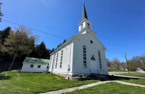 Charlotteville House | Restored Historic Church Retreat in the Catskills