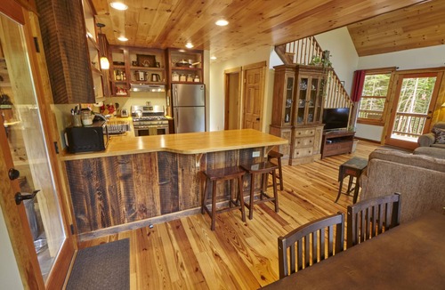 Town of Webb Cabin | Rock Haven at North Street, Wooded Cabin Retreat in Old Forge, NY