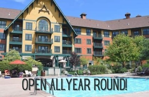 Vernon Condo | Rustic Chic Stays - Walk to Mountain Creek Resort - Waterpark OPEN DAILY!