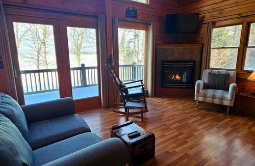 Northeast Somerset Cabin | Rustic Retreat with Lake Access and Outdoor Deck in Rockwood, Maine