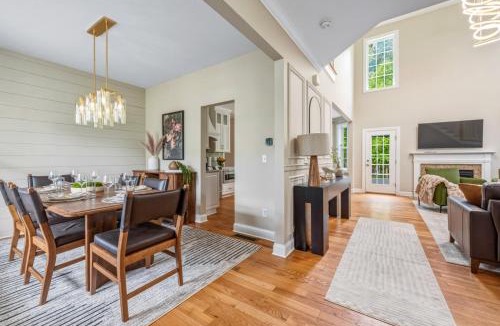 Saratoga Springs House | Saratoga Track Pool Hot Tub Fire Pit Game Room