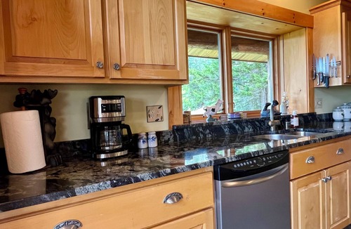 Rangeley House | Scenic Rangeley Log Home with 3+ Private Acres, 3,200+sf, Views & Lake Access!