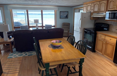 Standish House | Sebago Lake Beach House, 3 Bedrooms, Sleeps 6, Sandy Beach, Dock & Mooring