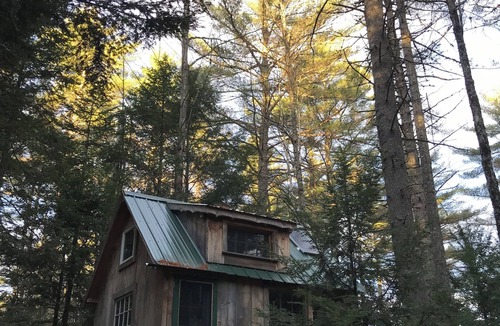 Liberty Cabin | Secluded 1-bedroom cabin in Liberty with pond frontage