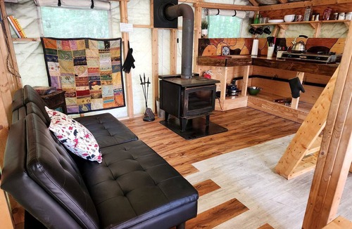 Mattawa RV Rental | Secluded Glamping Tent Rental in the Laurentian Mountains of Mattawa, Ontario