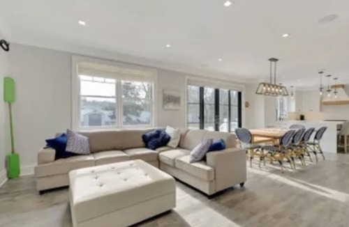 Greenport West House | Secluded luxury property with pool and easy walkable access to private beach