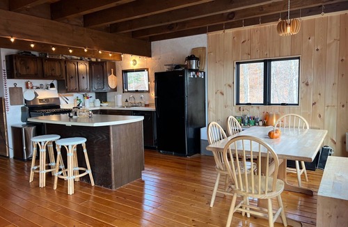 North Pownal Ski Chalet | Secluded Mountain Getaway w/ Panoramic Views