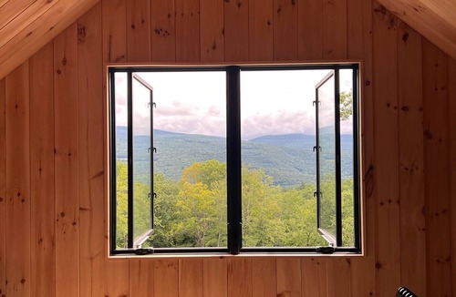 North Pownal Ski Chalet | Secluded Mountain Getaway w/ Panoramic Views