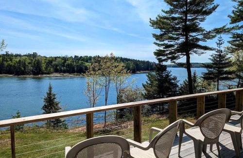 Sullivan House | Secluded Oceanfront Cottage with Wrap-Around Deck near Acadia National Park, Sullivan, Maine