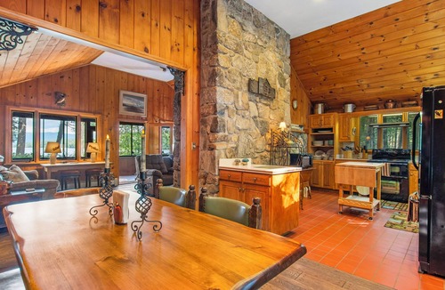 Center Harbor Cabin | Secluded Waterfront Lodge with guest cottage