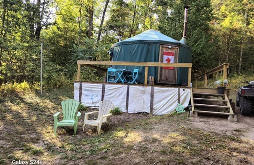 Blackstock RV Rental | Secluded Yurt Rental Perfect for a Romantic Getaway from Toronto, Ontario