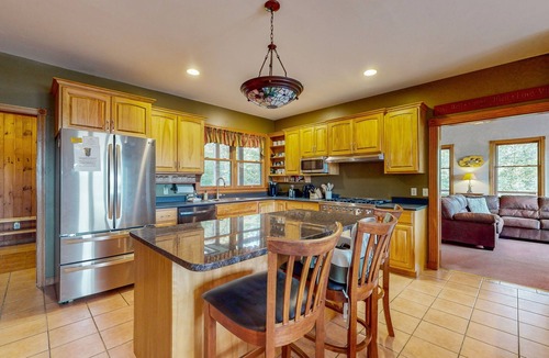 Chocorua Ski and Beach House | Sensational lakefront retreat with private beach, firepit, wood fireplace, & W/D