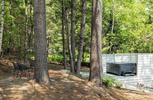 Cumberland Foreside House | Serene Coastal Home with Private Beach Access, Hot Tub, and Spacious Decks